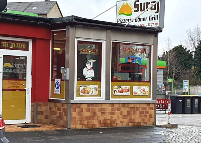 Suraj pizzeria outside look